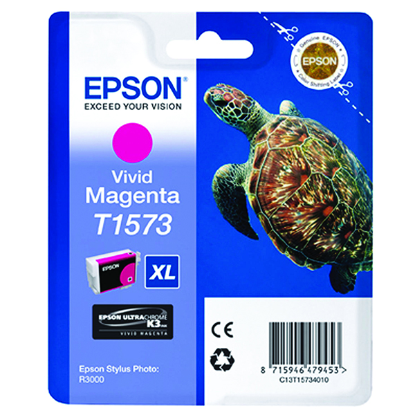 EPSON T1573 INK CART ULTRA VIVID MAG