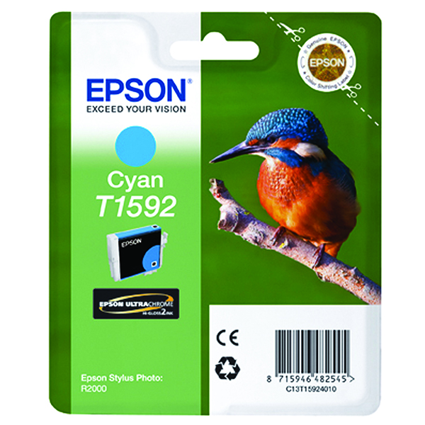 EPSON T1592 INK CART ULTRA CHROME CY