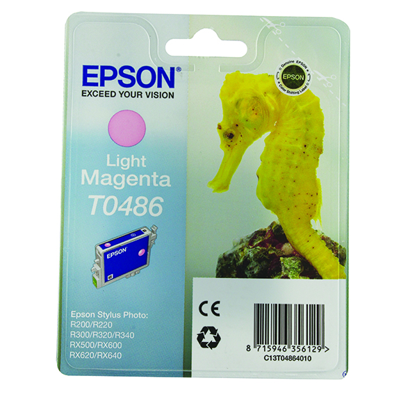 EPSON T0486 INK CARTRIDGE LIGHT MAG