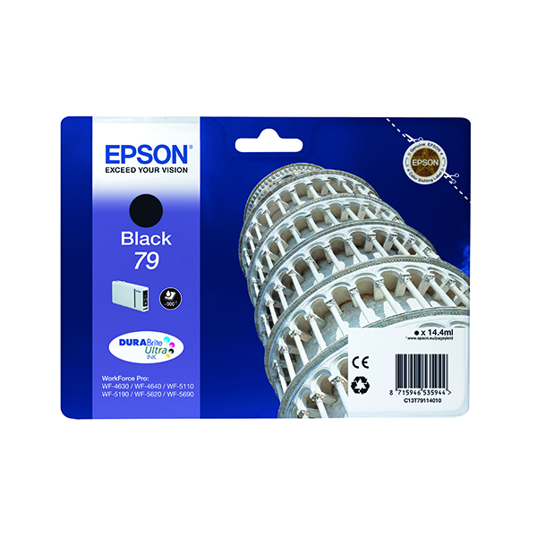 EPSON 79 INK DURABRITE ULTRA BLACK