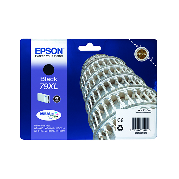 EPSON 79XL INK DURABRITE ULT HY BLK