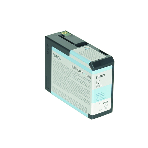 EPSON T5805 INK CARTRIDGE LIGHT CYAN