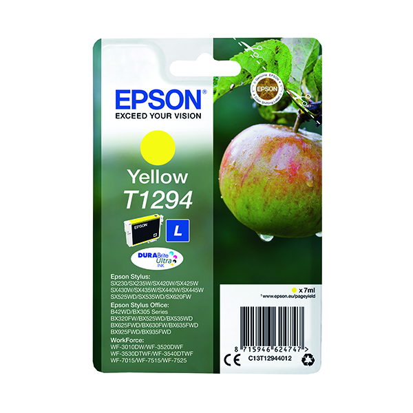 EPSON T1294 INK DURABRITE ULT HY YLW