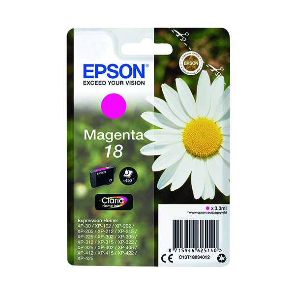 EPSON 18 HOME INK CARTRIDGE MAG