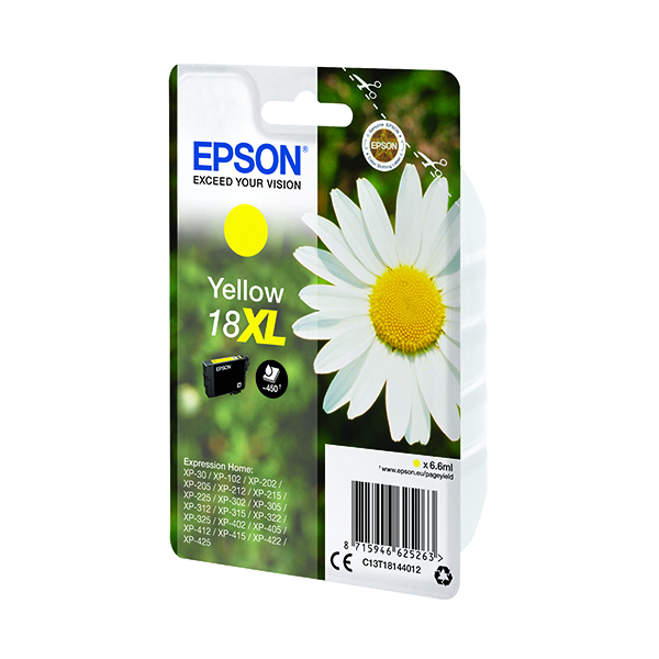 EPSON 18XL HOME INK CARTRIDGE YLW