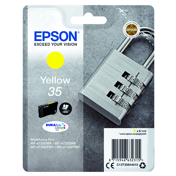 EPSON 35 INK CARTRIDGE YELLOW