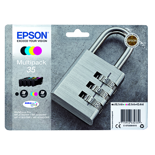 EPSON 35 INK CARTRIDGE MULTIPK CMYK