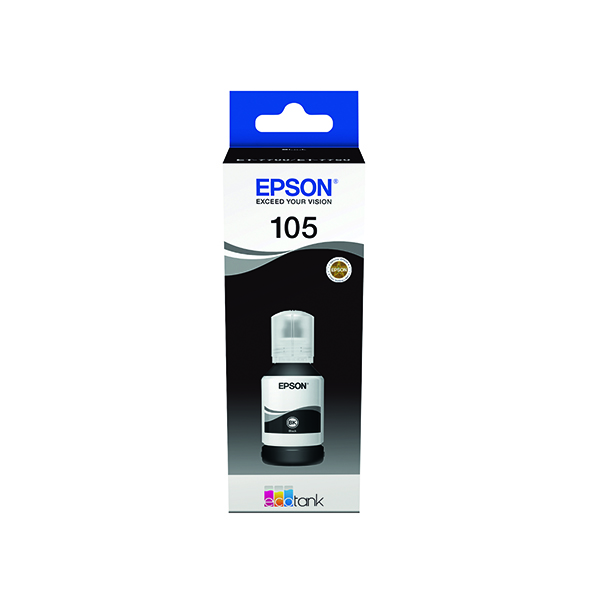 EPSON 105 INK BOTTLE ECOTANK BLACK