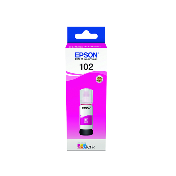 EPSON 102 INK BOTTLE ECOTANK MAGENTA