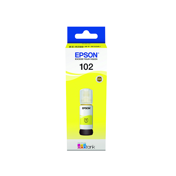 EPSON 102 INK BOTTLE ECOTANK YELLOW