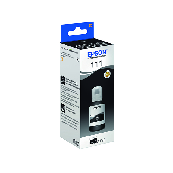 EPSON 111 INK BOTTLE ECOTANK BLACK