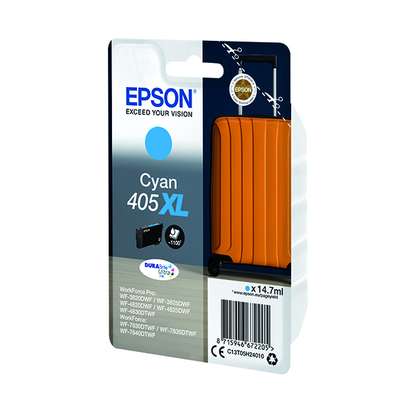 EPSON 405XL INK CARTRIDGE CYAN