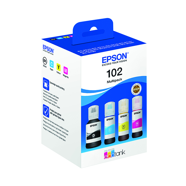 EPSON 102 ECOTANK MULTIPACK CMYK