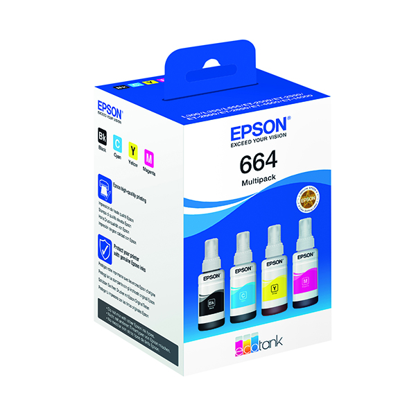 EPSON 664 ECOTANK MULTIPACK CMYK