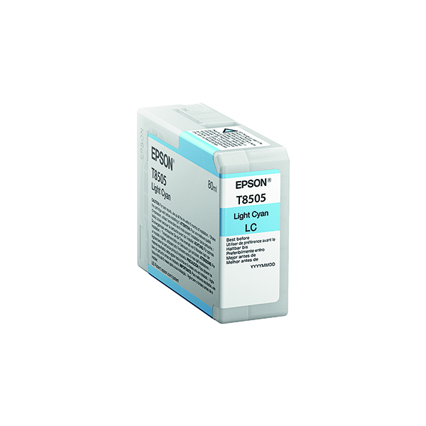 EPSON T8505 INK CARTRIDGE LIGHT CYAN