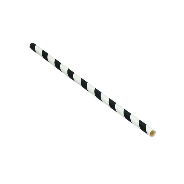 PAPER STRAW 200X6MM PK5000