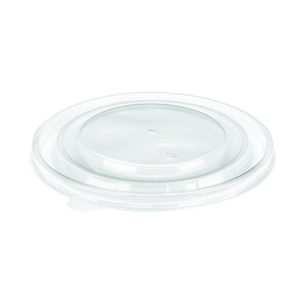 ROUND LID PP 1300ML CLEAR PK300