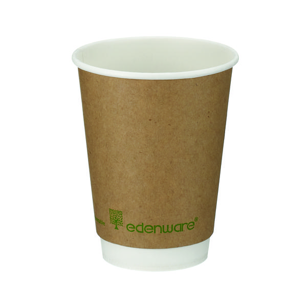 DOUBLE WALL COFFEE CUP 12OZ PK500