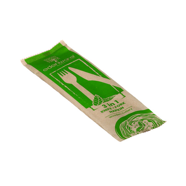 3 IN 1 WOODEN CUTLERY PACK PK500
