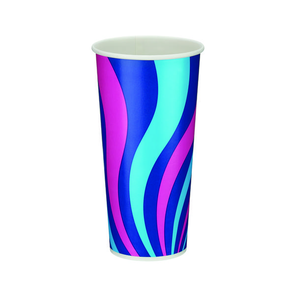SINGLE WALL COLD CUP 22OZ PK1000