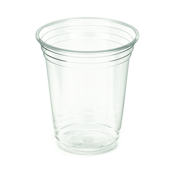 CUP RPET 12OZ/10G CLEAR PK1000