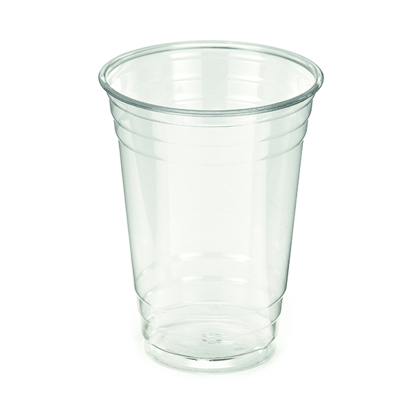 CUP RPET 20OZ/13G CLEAR PK1000
