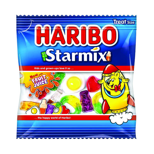 HARIBO STARMIX SMALL 16G BAG PK100