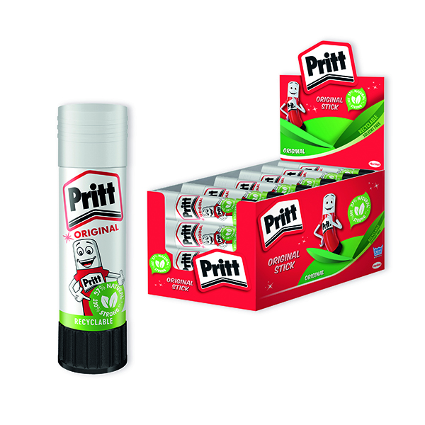 PRITT STICK MED 22G DISPLAY BOX PK24