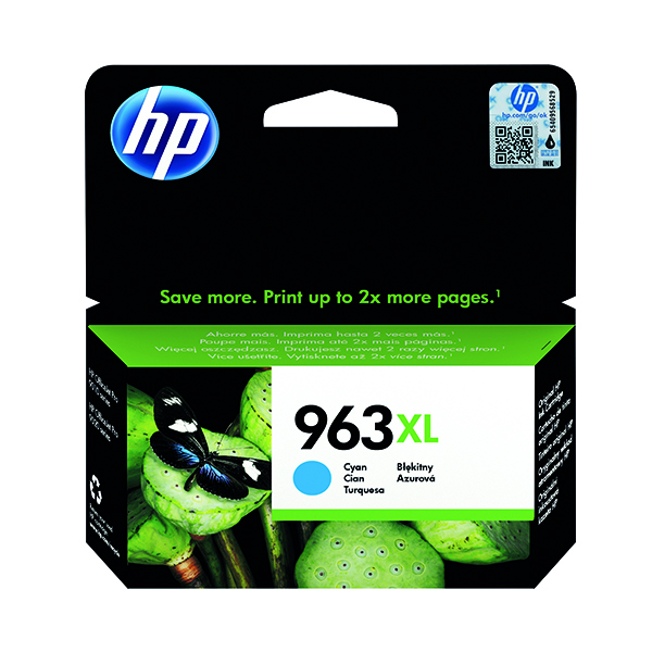 HP 963XL INK CARTRIDGE HY CYAN