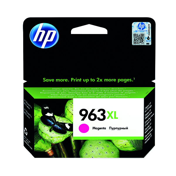 HP 963XL INK CARTRIDGE HY MAGENTA