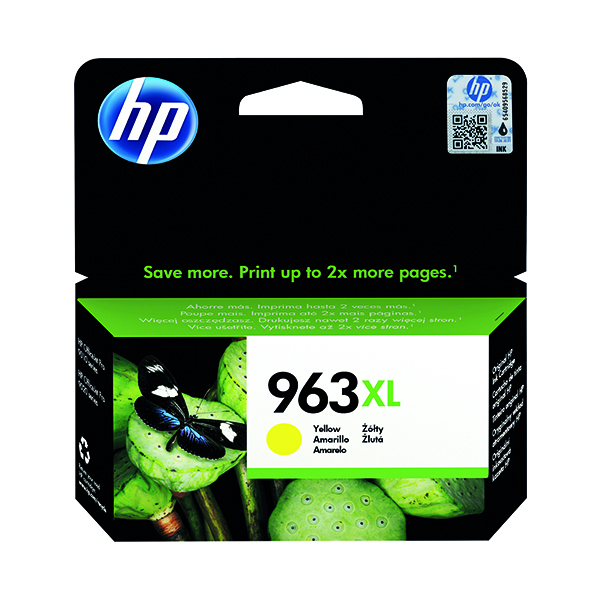 HP 963XL INK CARTRIDGE HY YELLOW