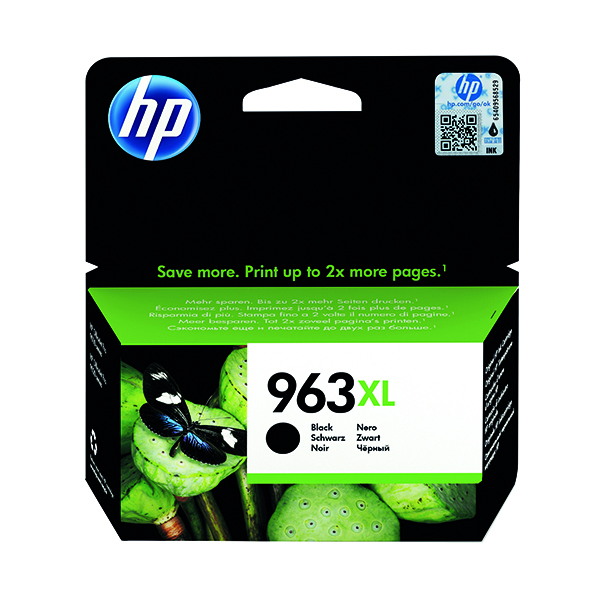 HP 963XL INK CARTRIDGE HY BLACK