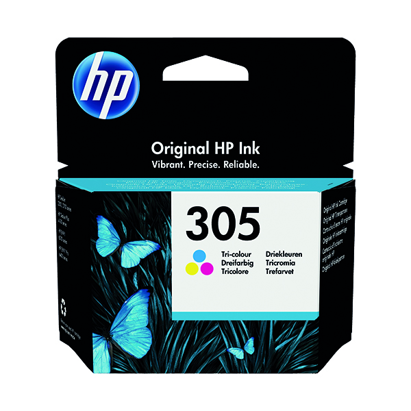 HP 305 INK CART MULTIPK TRI-COL CMY