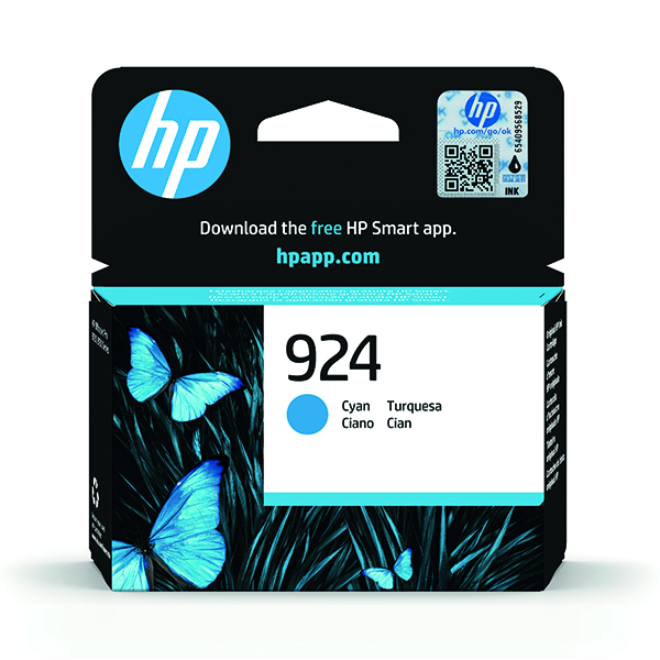 HP 924 INK CART CYAN