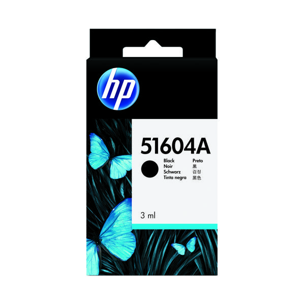 HP INK CARTRIDGE BLACK 51604A