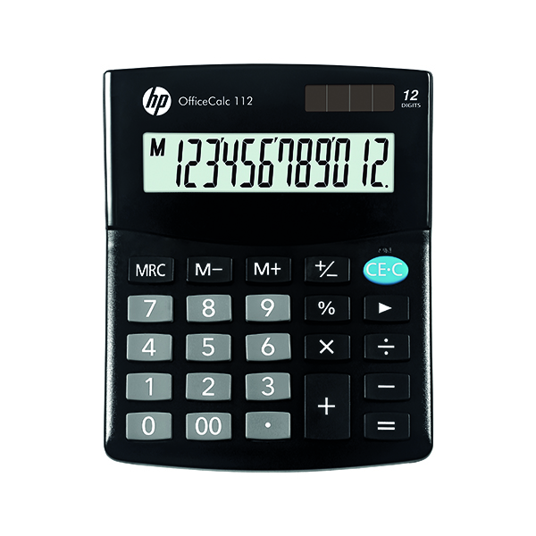 HP OFFICECALC 112 SEMI-DESKTOP CALC