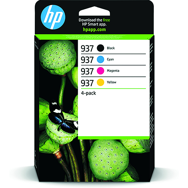 HP 937 CMYK ORIGINAL INK CARTRIDGE 4