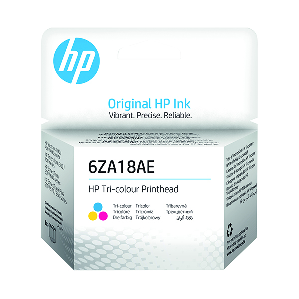 HP PRINTHEAD TRI-COLOR CMY 6ZA18AE