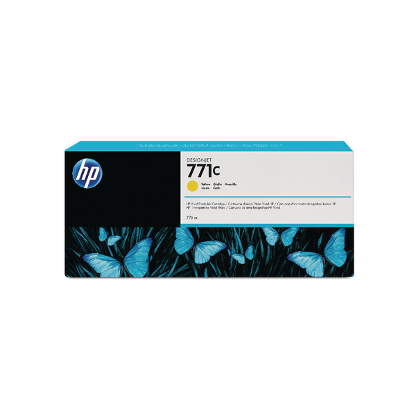 HP 771C DESIGNJET INK CART 775ML YLW