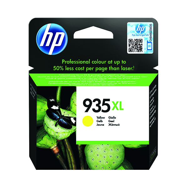 HP 935XL INK CARTRIDGE HY YELLOW