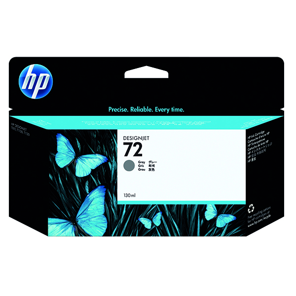 HP 72 INK CARTRIDGE 130ML GREY