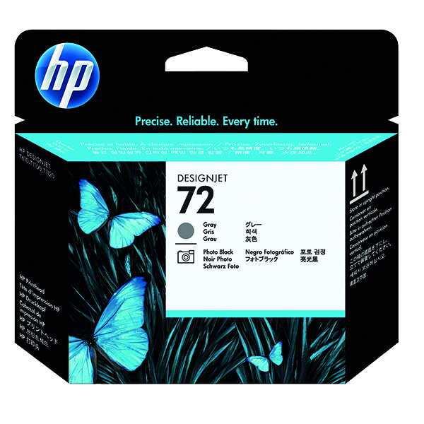 HP 72 PRINTHEAD GRY/PHOTO BLK