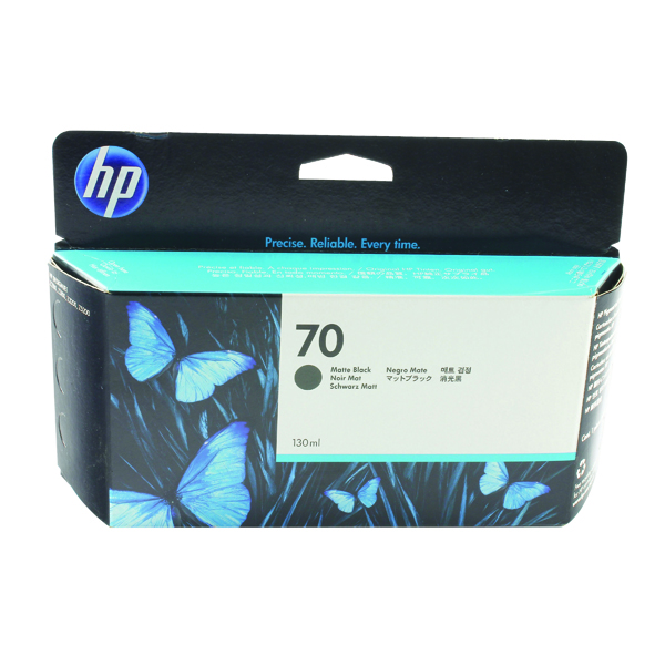 HP 70 DESIGNJET INK CART MATTE BLK