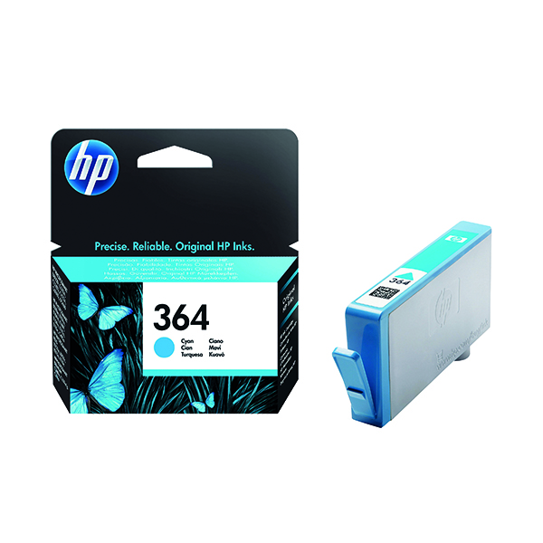 HP 364 INKJET CARTRIDGE CYAN CB318EE