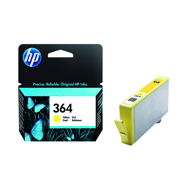 HP 364 INKJET CARTRIDGE YLW CB320EE