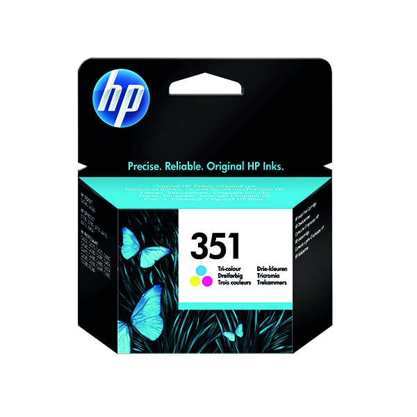 HP 351 INKJET CART 3.5ML TRI-COL CMY