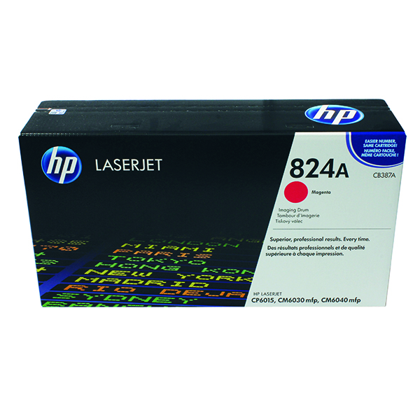 HP 824A IMAGING DRUM MAGENTA CB387A