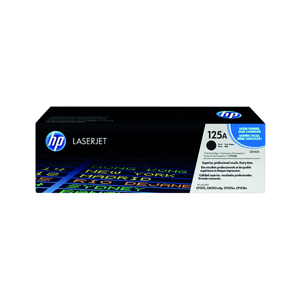 HP 125A LSRJT TONER TWNP BLK CB540AD