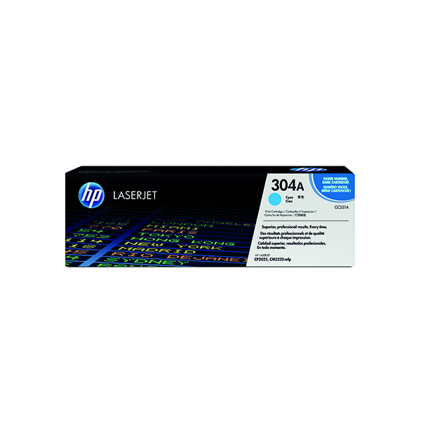 HP 304A LSERJET TONER CART CY CC531A