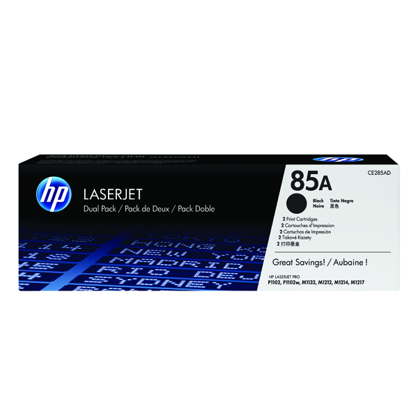 HP 85 LJ DUAL CART BLK CE285AD